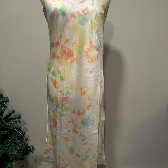 French Connection Sade Tie-Dye Slip Dress - Picture 7 of 7
